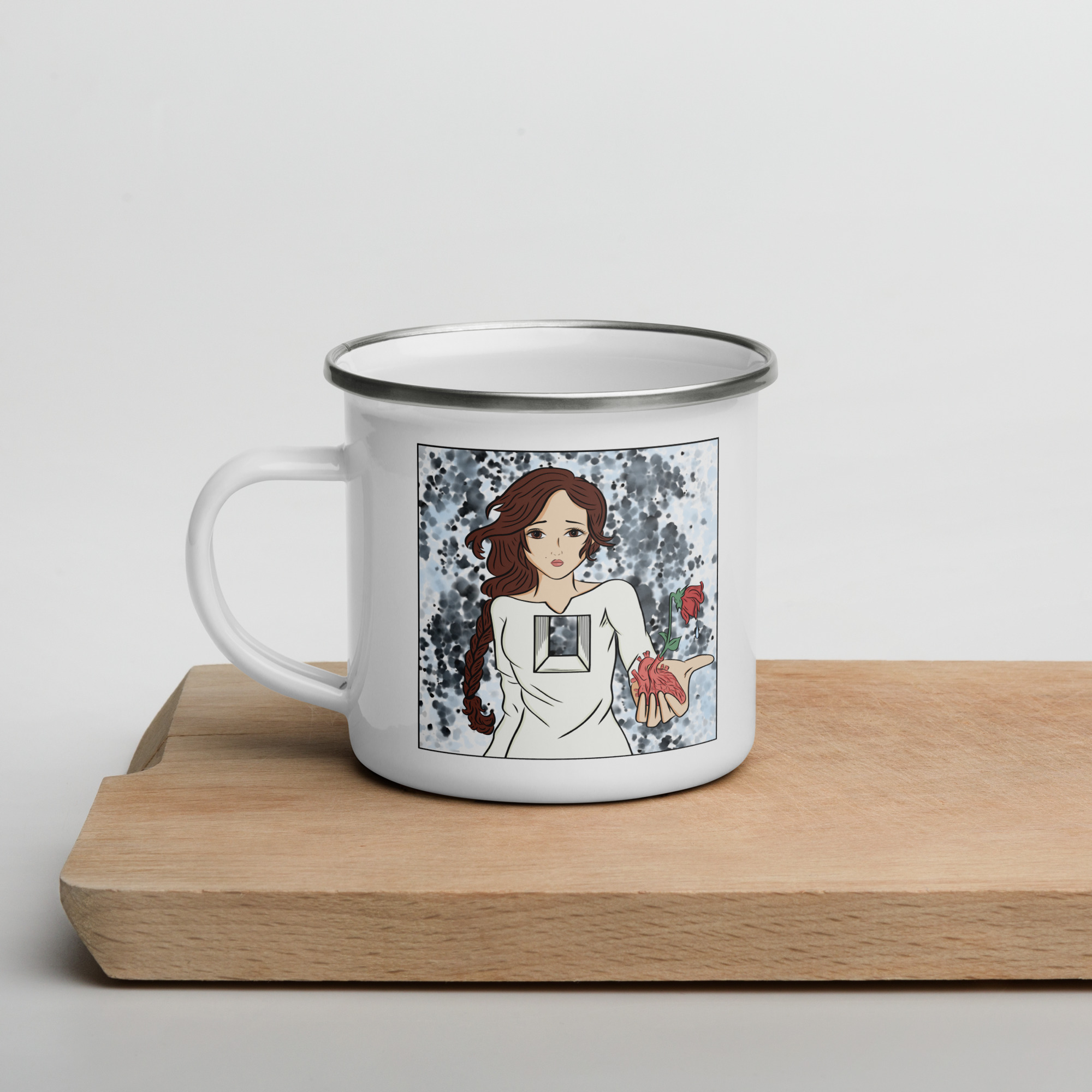 “take it” – Enamel Mug