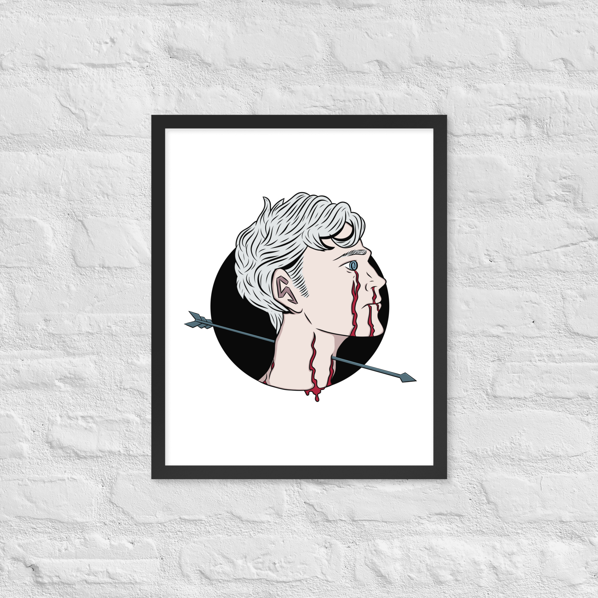 “the state of man” – Framed poster