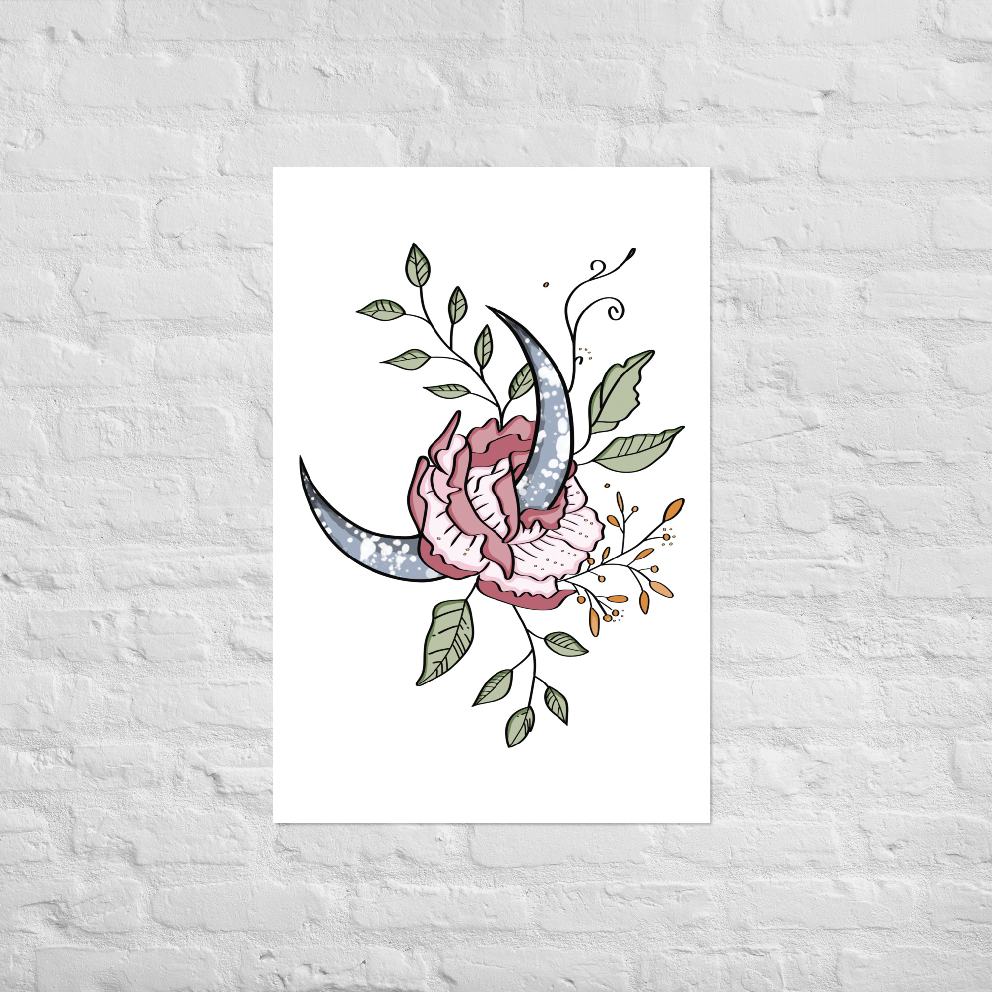 “blooming moon” – Poster