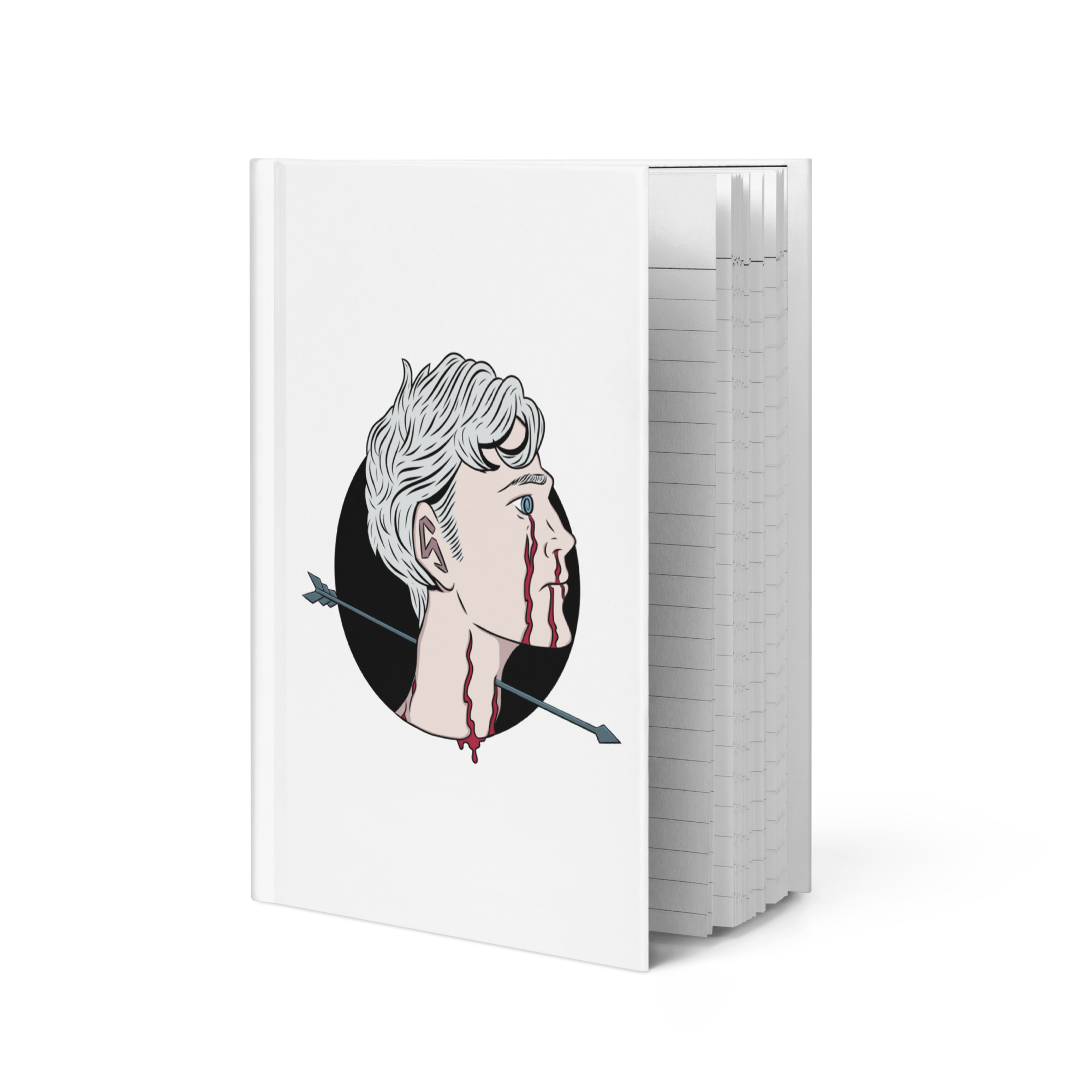 “the state of man” – Hardcover journal matte