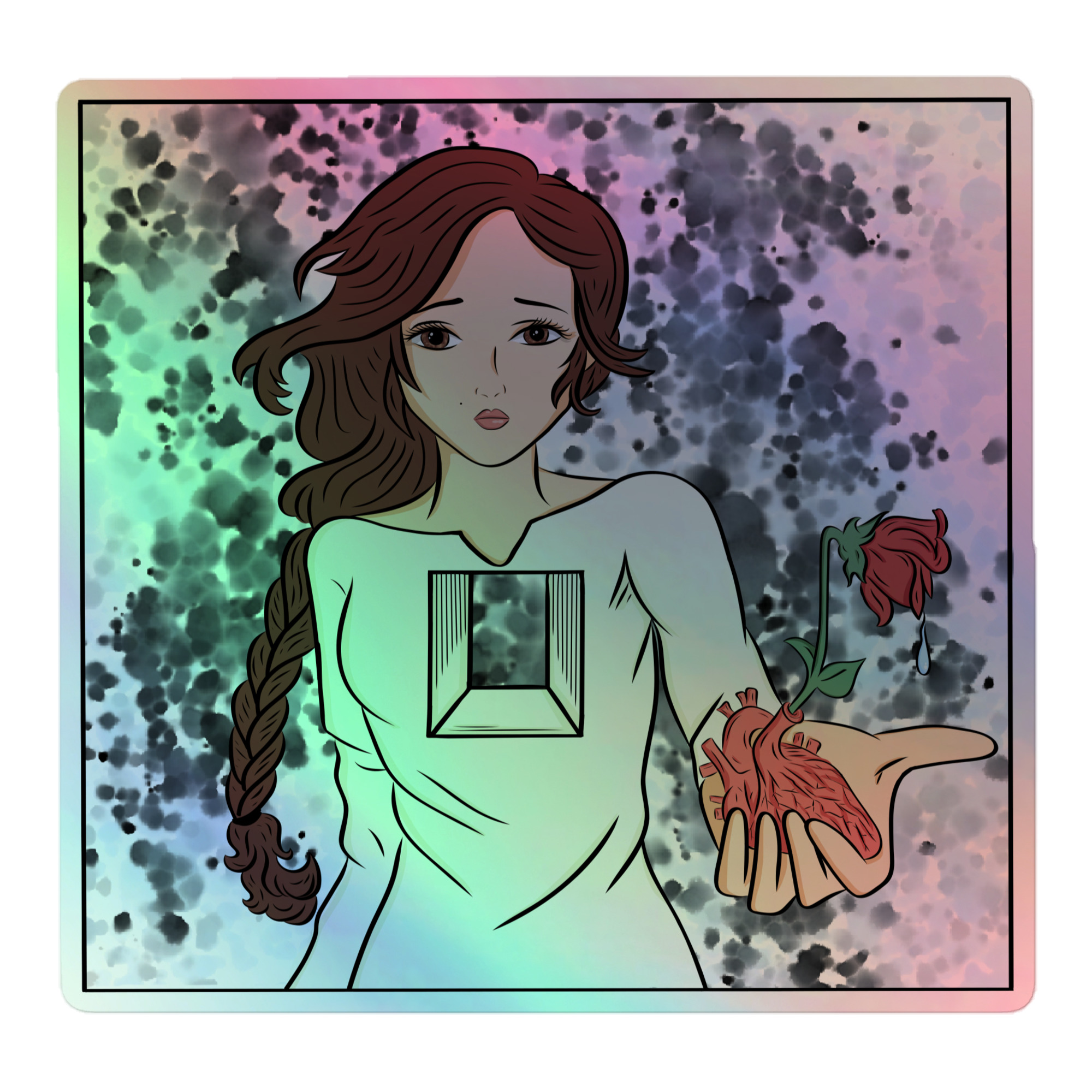 “take it” – Holographic stickers