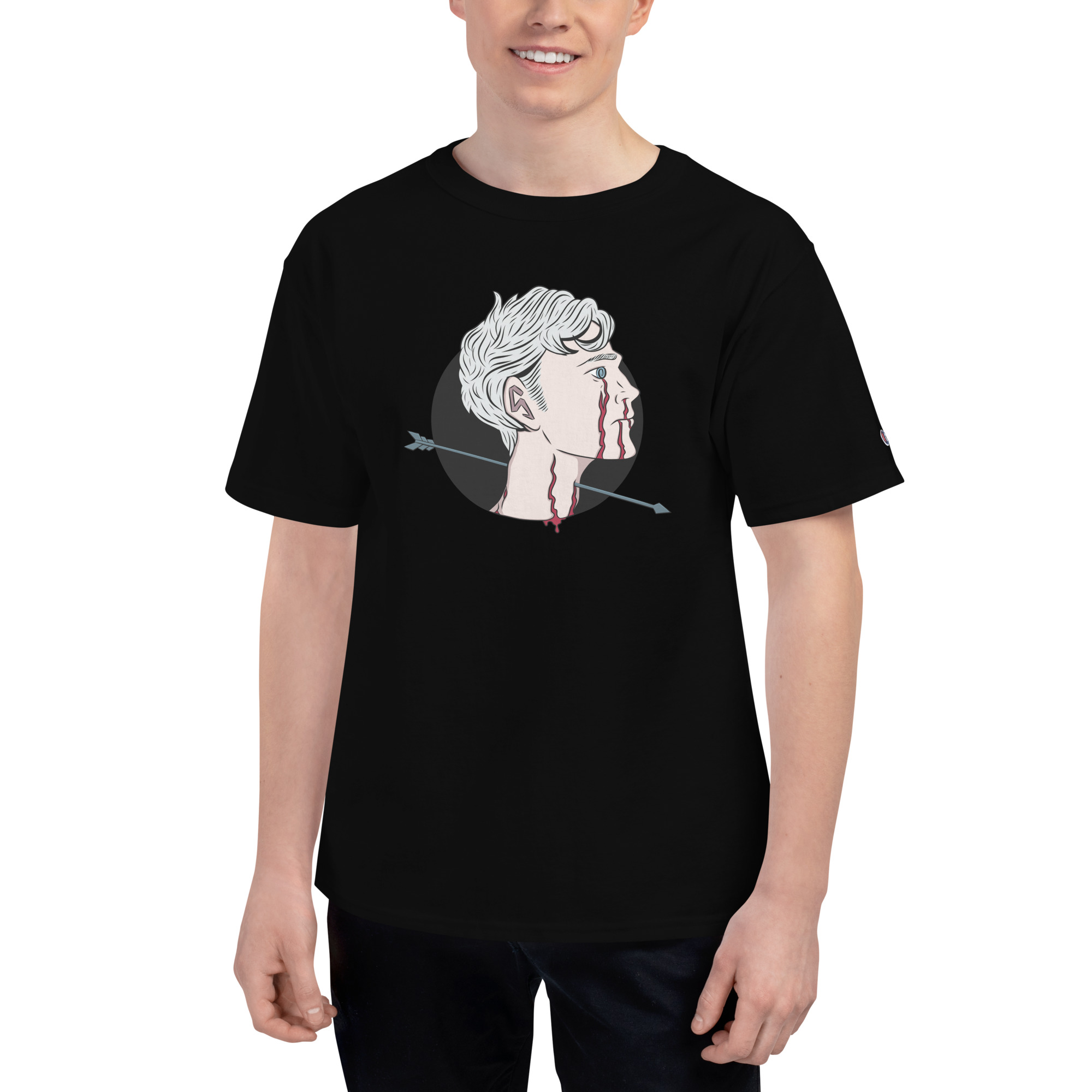 “the state of man” – Men’s Champion T-Shirt